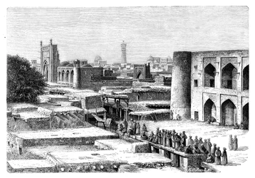 Khiva, Oezbekistan, 1895
