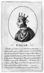 Koning Edgar van Engeland, 944-975 AD