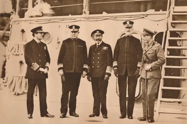 Koning George V bezoekt de vloot, november 1917, 1935