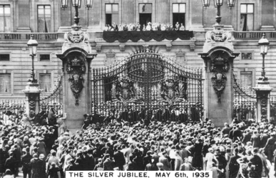Zilveren jubileum van koning George V, Londen, 6 mei 1935