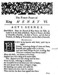 Koning Hendrik VI. Act 1. Scene 1, ca. 1723, 1946