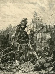 Koning Jan bij Poitiers, 1356, 1890