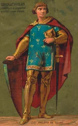 Koning Filips VI 1293-1350, Koning van Frankrijk