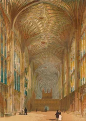 Kings College Chapel, Cambridge, 1864