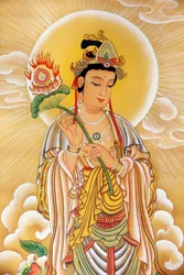 Kong Meng San Phor Kark See Klooster. Bodhisattva, 20160819, Singapore, Singapore
