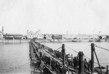 Kotah-bootbrug, Bagdad, Irak