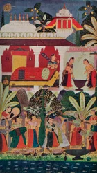 Krishna en de Gopes gopi