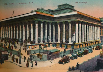 La Bourse, Parijs, ca. 1920