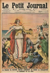 De beschavingsmissie. Le Petit Journal, 19 november 1911, 1911