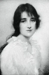 Lady Elizabeth Bowes-Lyon op zeventienjarige leeftijd