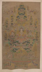Lamaïstische mandala, 17e eeuw
