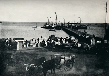 Landingsplaats, Punta Arenas, 1911