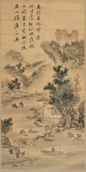 Landschap, 1800s
