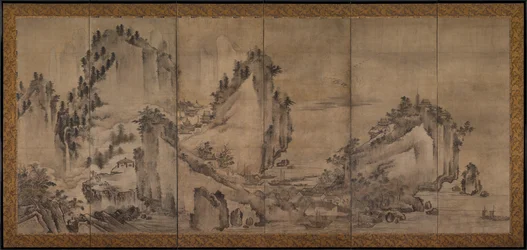 Landschap, tweede helft van de 1500s