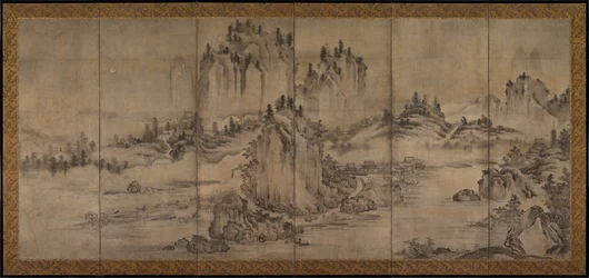 Landschap, tweede helft van de 1500s