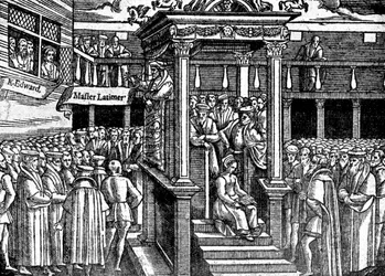Latimer Predikt Voor Koning Edward VI, c1550 c1920