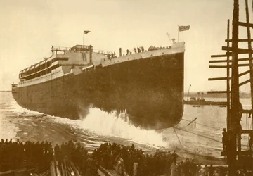 Lancering van de Orama Orient Line, 20.000 Ton