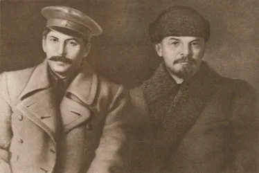 Lenin en Stalin, maart 1919, 1939