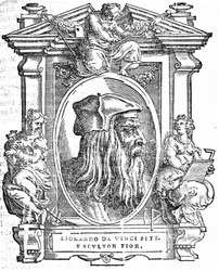 Leonardo da Vinci. Uit: Giorgio Vasari, Levens van de Meest Uitstekende Italiaanse Schilders, Beeldhouwers en Architecten, 1568