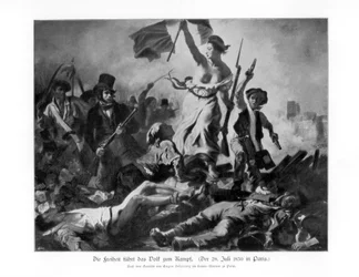Vrijheid leidt het Volk 28 juli 1830, 1900