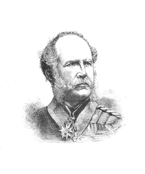 Luitenant-generaal Sir John Adye, Chef van de Staf, ca. 1882-1885