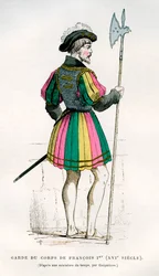 Lijfwacht of lijfwacht van Frans I van Frankrijk, 16e eeuw