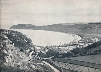 Llandudno - Uitzicht vanaf de berg, 1895
