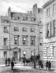 Huis van Lord Beaconsfield, 19, Curzon Street, Mayfair, Londen, 1900