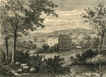 Huis van Lord Thurlow, Knights Hill, ca. 1878