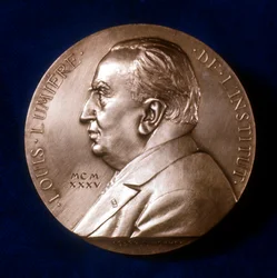 Louis Jean Lumiere 1864-1948, pionier van de cinematografie, ca. 1935