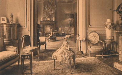 Louis XVI Kamer in de Cubaanse ambassade in Brussel, België, 1927