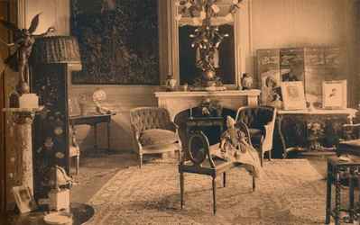 Louis XVI Kamer in de Cubaanse Ambassade in Brussel, België