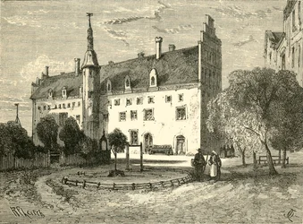 Luthers Huis, Wittenberg, 1890