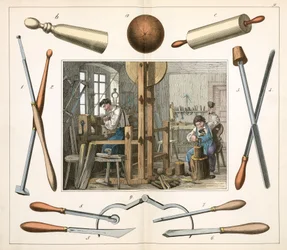 Werktuigmachines, draaibanken: De houtdraaier
