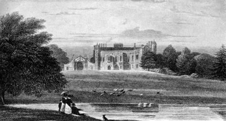 Madingley Hall, Madingley, Cambridgeshire, 19e eeuw 1912