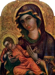 Madonna van Most, voor 1350, 1955