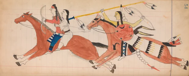 Maffet Ledger: Tekening, ca. 1874-81