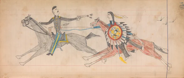 Maffet Ledger: Tekening, ca. 1874-81