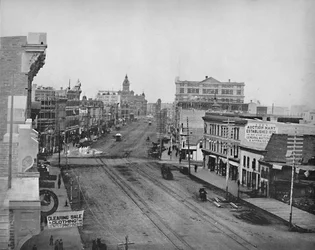 Hoofdstraat, Winnipeg, Manitoba, ca. 1897