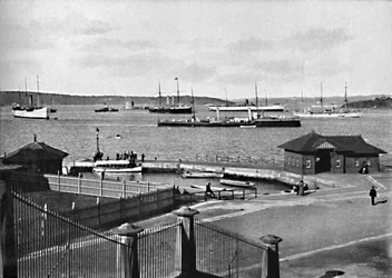 Man o War Trappen en Farm Cove