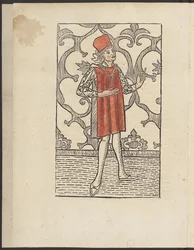 Marco Polo. Uit: Reise in das gelobte Land door Hans Tucher, 1484