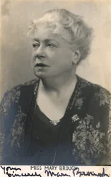 Mary Brough 1863-1834, Engelse actrice, 20e eeuw