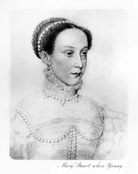Mary Stuart als jong meisje