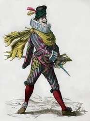 Matamore kapitein, huurmoordenaar, Spaans type