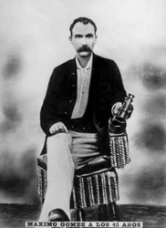 Maximo Gomez 1836-1905, 45 jaar oud, 1881 c1910