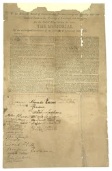 Memorial aan de Eerbare Raad van Commissarissen voor het aanpassen van landclaims in het Territorium van Louisiana, 1803-1815