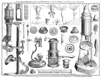 Microscopen en microscopische objecten, 1750