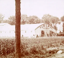 Militaire basis, Furnes, Vlaanderen, België, c1914-c1918