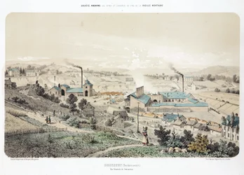 Mijnbouw, Metaalertsen Zinksmelterij, Neutraal Moresnet