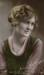 Miriam Babbage, ca. 1880-1950 - Daily Mirror Schoonheidswedstrijd 1e Prijswinnaar, ca. 1930